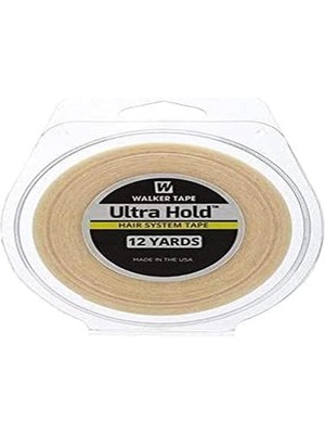 Zemira Ultra Hold Tape 3/4 Inç x 12 Yard Otantik Yürüme Bandı Şeffaf Tutun