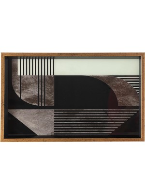 Zemira Terra Dekorati̇f Tepsi̇ 25X40 cm