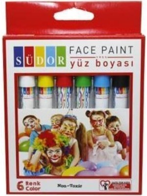 Zemira Südor Sudor Yüz Boyası - 6 Lı Yüz Boyası