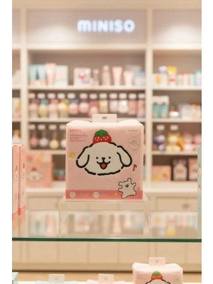 Zemira Miniso Maltese Nakışlı Saç Kurutma Havlusu – Yüksek Emici & Yumuşak Dokulu