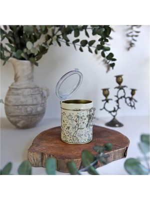 Zemira EVLE-ER082-2E Botanica Yellow Desenli Baharatlık 0,6 Lt (Botanica Yellow)