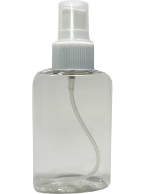 Zemira Paradise Boş Pet Şişe Ambalaj 100ML Valf Sprey 50 Adet Takım, BP100Y50