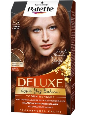Zemira Palette Deluxe Yoğun Renkler 7-57 Tarçın Kahve Saç Boyası