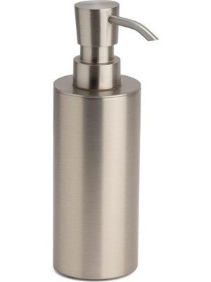 Zemira System Tezgah Üstü Sıvı Sabunluk 250 ml Saten Renk 189X60X93 mm Saten Tek Ebat BA2004 006 Nbm