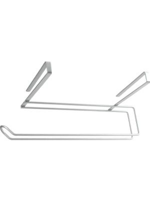 Zemira Metaltex Easyroll - Mutfak Rulo Askısı, Polytherm Kaplama, Gri