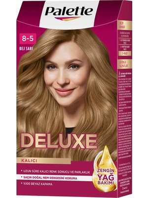 Zemira Palette Deluxe Saç Boyası 8-5 Bej Sarı 50 Mililitre