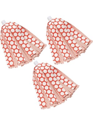 Zemira Libman Wonder Mop Yedek Başlık, Mikrofiber, 3'lü Set