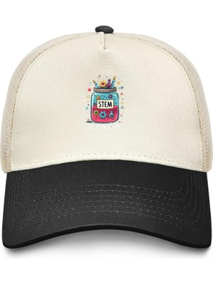 Zemira Stem Is My Jam Trucker Hat Kadın Komik Örgü Şapka Yaz Için