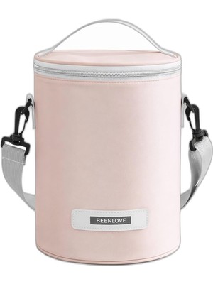 Zemira Silinidir Yemek Çantası Pembe