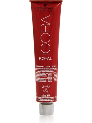 Zemira Schwarzkopf Igora Saç Boyası 60ML-NO - 6.6 Koyu Kumral Kestane