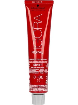 Zemira Schwarzkopf Igora Saç Boyası Konsantre Renkler 60ML-NO - 0.88 Kırmızı Yoğunlaştırcı