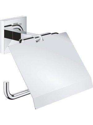 Zemira Grohe Start Cube Quickfix Tuvalet Kağıtlığı (Kapaklı), Duş, Banyo Aksesuarları, Krom, 41102000