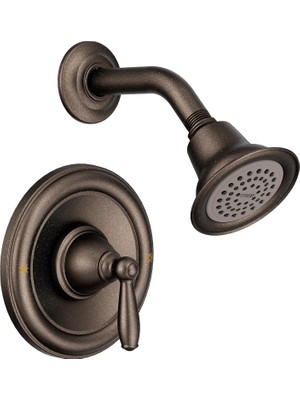 Zemira Moen T2152EPORB Brantford Positemp Shower Trim Kit Without Valve, Oil-Rubbed Bronze