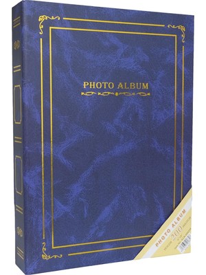Zemira Rabsev 15X21CM 200 Fotoğraf Kapasiteli Ciltbezli Lüks Fotoğraf Albümü