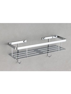 Zemira System Banyo Duş Raf Sistemi Krom Renk 152X112X402 mm