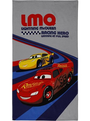 Zemira Cars LMQ95 Kadife Plaj Havlusu 70X130