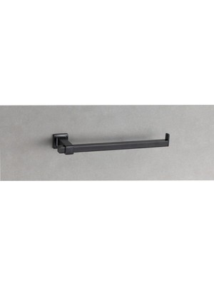 Zemira System Q-Lıne Kağıt Havluluk Siyah Renk 41X73X277 mm