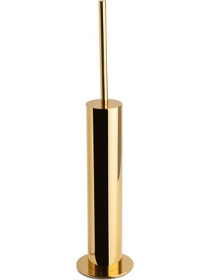 Zemira System Tuvalet Fırçalığı Gold Renk 465X100X100 mm