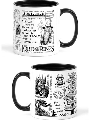 Zemira Lotr Yüzüklerin Efendisi Özel Tasarım Kupa Bardak