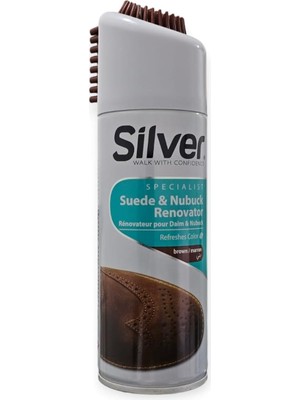 Zemira Silver Brush Limited Süet & Nubuk Sprey Boya (Kahverengi)