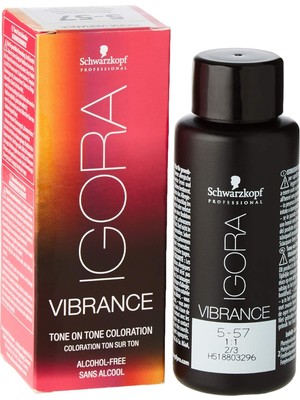 Zemira Schwarzkopf Igora Vibrance 5-57 Kahve Altın Bakır