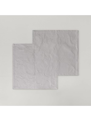 Zemira Linens Lemerdy 45X45 cm 2'li Peçete Vizon