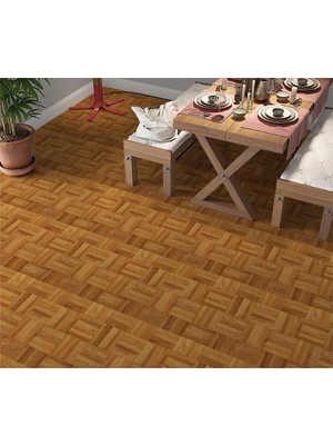 Zemira Stickerart Yer Kaplama Zemin Kaplama Folyosu 65X130 cm Parquet