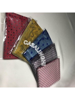 Zemira 12X17 cm (Kapak Payı Dahil Ölçü) Hediye Paketi Metalize Poşet Bantlı Tek Desen - 1 Paket (100 Adet)
