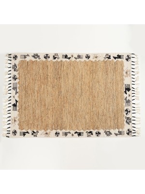 Zemira Tohana Bej Jüt Kilim 160X230 cm