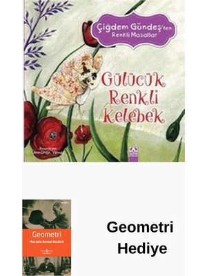 Altın Kitaplar Gülücük Renkli Kelebek + Geometri Hediye