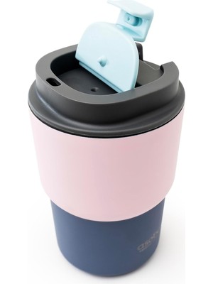Zemira Asobu Coffee Express Tumbler - Pastel Pink Çok Renkli