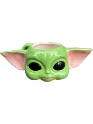 Zemira Netavantaj Baby Yoda Özel Tasarım 3D Kupa Mug