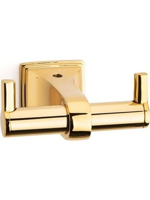 Zemira System Steplıne Ikili Askılık Gold Renk 45X72X81 mm