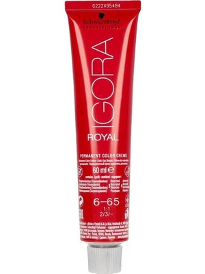 Zemira Schwarzkopf Igora-Saç Boyası -Royal 6-65 Koyu Kumral-Çikolata Altın 4045787207026