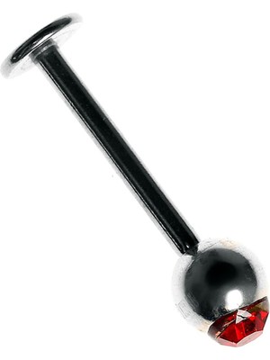 Zemira Rouge Labret Stud Zirkon Taşlı Piercing TDGR00947