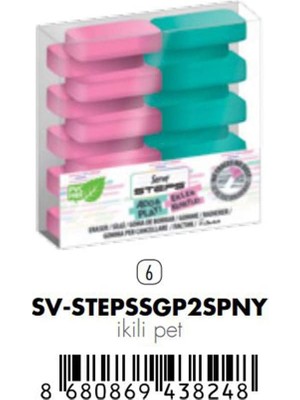 Zemira Serve Steps Silgi Pastel Spmb-Nysl 2li Pet