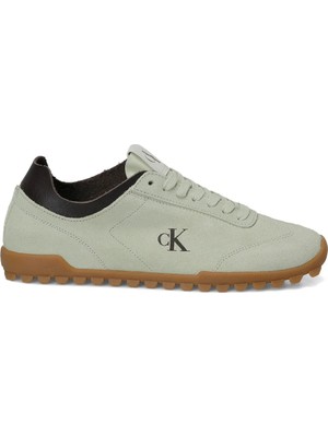 Calvin Klein Low Profıle Runner Mg Sue Yeşil Kadın Sneaker
