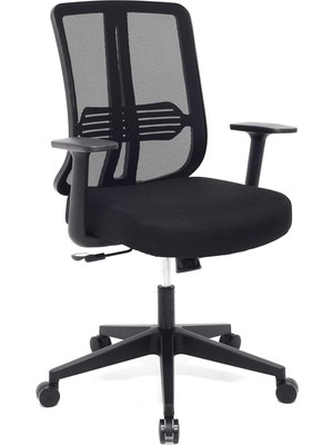 Zemira Zeon Büro Ofis Sistemleri // Black Personal Ofis Çalışma Koltuğu