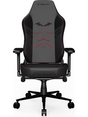 Zemira Cybeart Dc Series Batman Edition Pu Deri 4d Hafızalı Bel Destekli Ergonomik Koltuğu Siyah