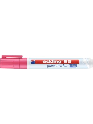 Zemira Edding 95 Cam Kalemi - Yuvarlak Uç - 1.5-3 mm - Pembe