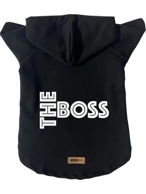 Zemira Kapişonlu Sweatshirt Kıyafeti & Elbisesi - Siyah The L Beden