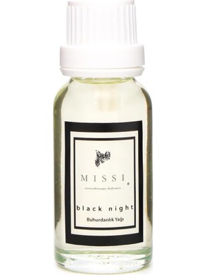 Zemira 20 ml Black Nıght Buhurdanlık Esansı/yağı