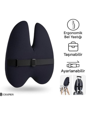 Zemira Visco Bel Destek Minderi – Ofis, Ev Araç Için Ergonomik Tasarım