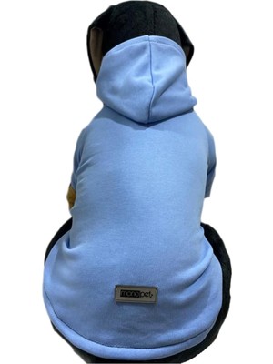 Zemira Kapişonlu Sweatshirt Kıyafeti - Düz Bebe Xl Beden