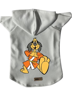Zemira Kapişonlu Sweatshirt Kıyafeti & Elbisesi Beyaz Hong Kong Xl