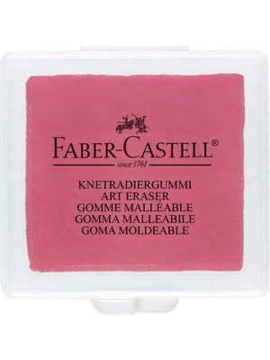 Zemira Faber-Castell Hamur Silgi Pls Kutulu Renkli, 1 Adet