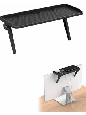 Zemira Orret Monitör Üstü Stand Organizer Düzenleyici Raf Tv Üstü Stand Ekran Üstü Raf Kurulumsuz Aya