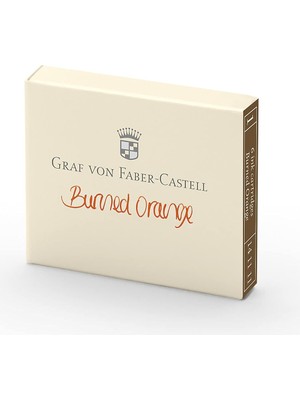 Zemira Graf Von Faber-Castell Dolma Kalem Kartuşu 6'lı Yanık Turuncu