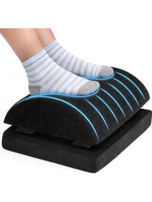 Zemira Wonkey - Ergonomik Ayak Yastığı Desteği – Sünger Ayak Dinlendirme Yastığı, Ofis Ev Kullanımı Içi