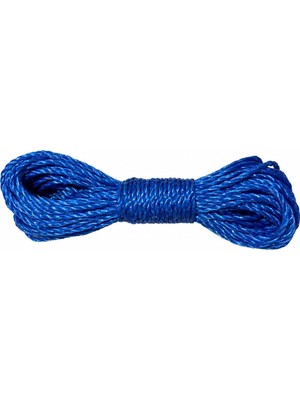 Zemira 10 Metre Naylon Ip 3 Mm, Çok Amaçlı Dayanıklı Çamaşır Ipi, Kamp Bahçe Balkon Hamak Taşıma S